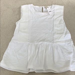 J. Crew Peplum top